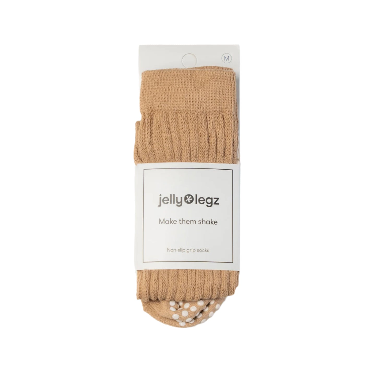 CARAMEL SLOUCH Pilates Grip Socks (AUTUMN COLLECTION)