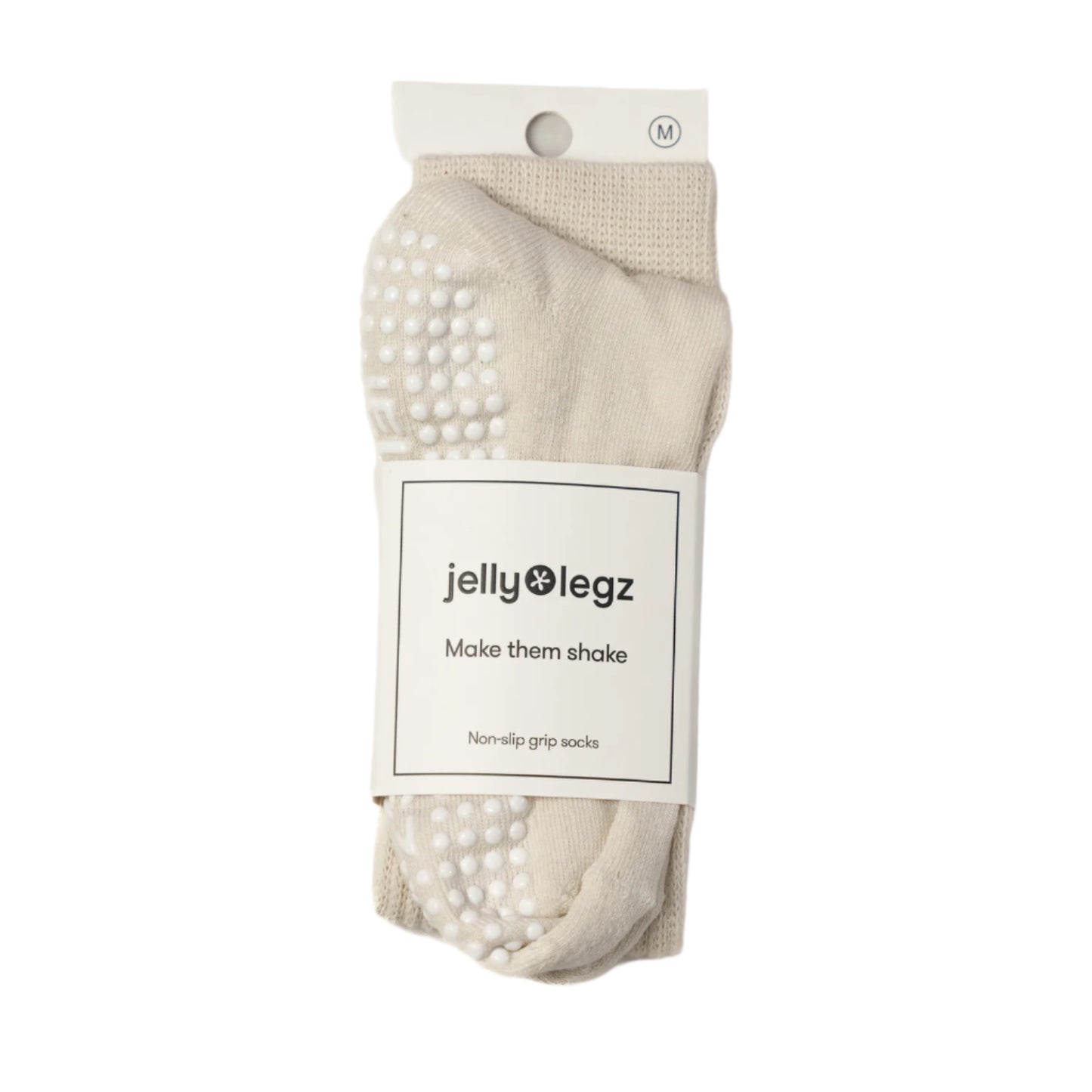 Cream_Slouch_Pilates_Grip_Socks_Luxury