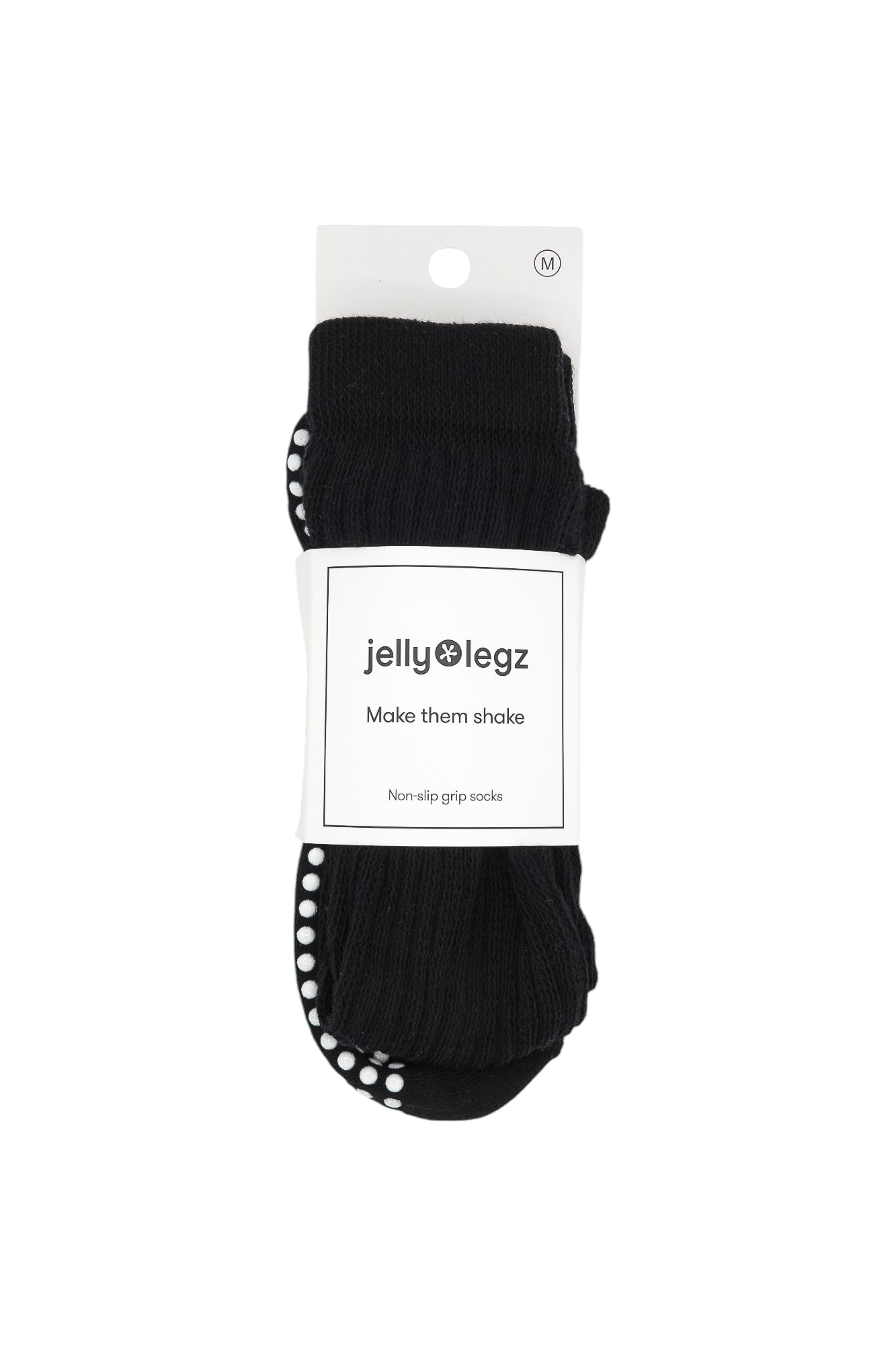 AMERICANO Black Slouch Pilates Grip Socks (COFFEE COLLECTION)