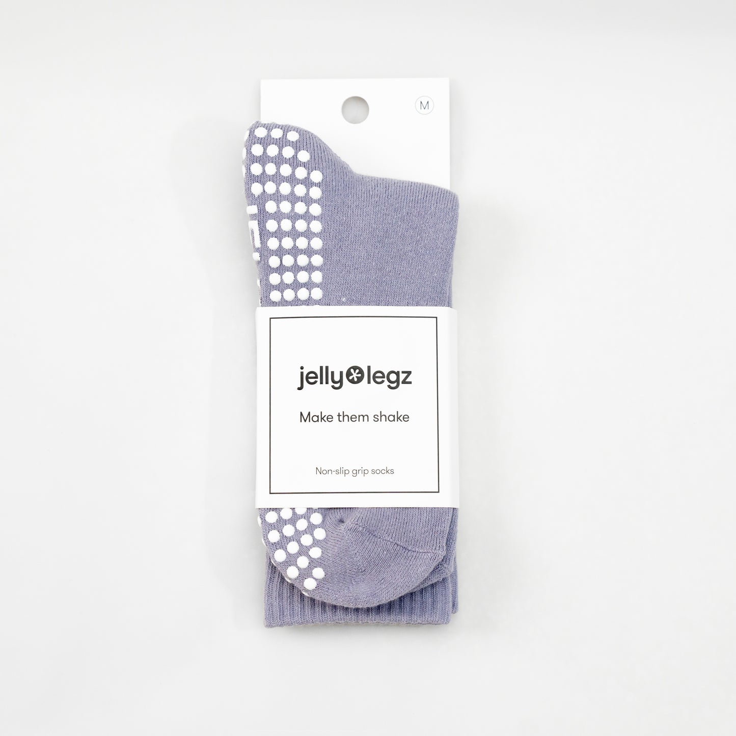 Lilac Blue AMETHYST Crewe Socks (Limited Edition Crystal Soul)