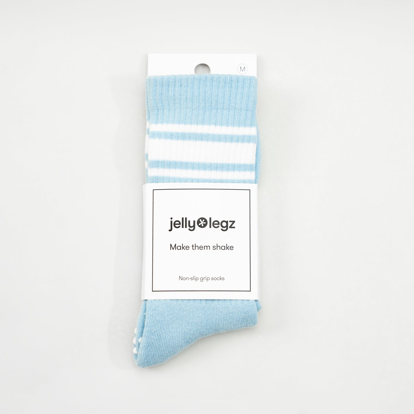 Pale Blue CELESTINE Crewe Socks (Limited Edition Crystal Soul)