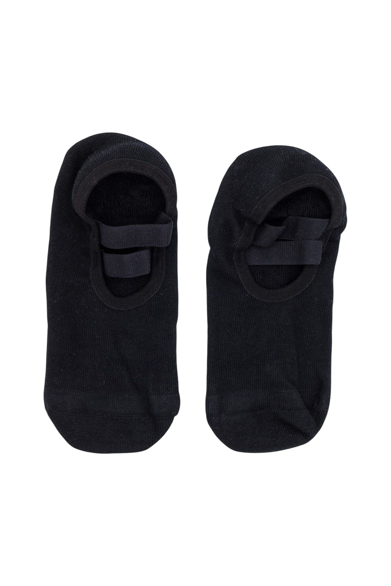 BLACK ONYX PILATES & BARRE INFRARED GRIP SOCKS | HEART & SOLE