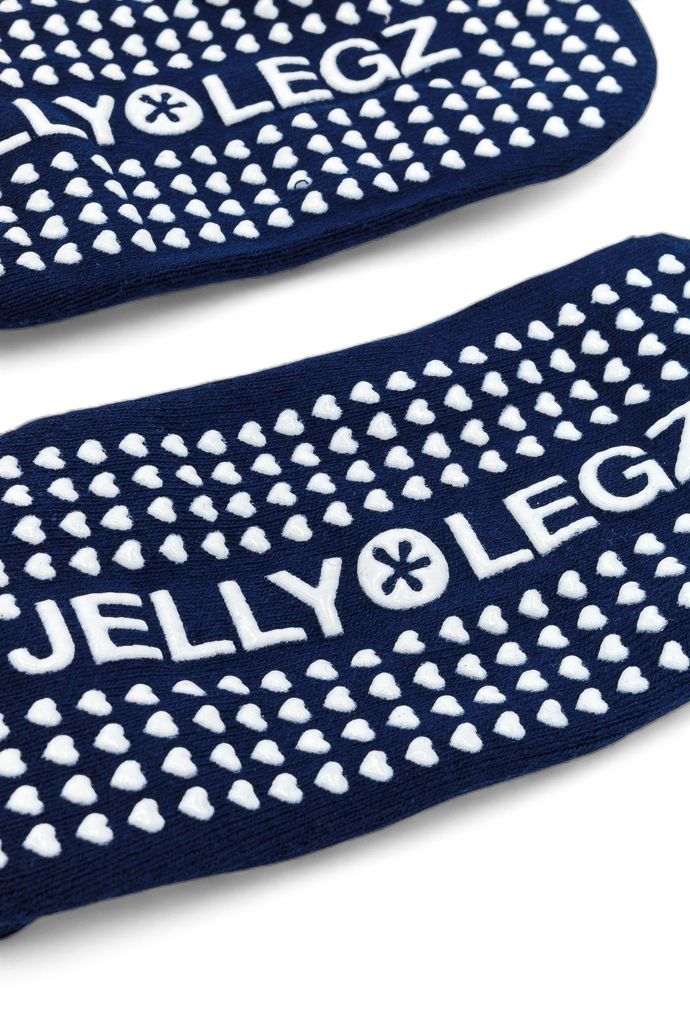 NAVY BLUE PILATES & BARRE INFRARED GRIP SOCKS | HEART & SOLE