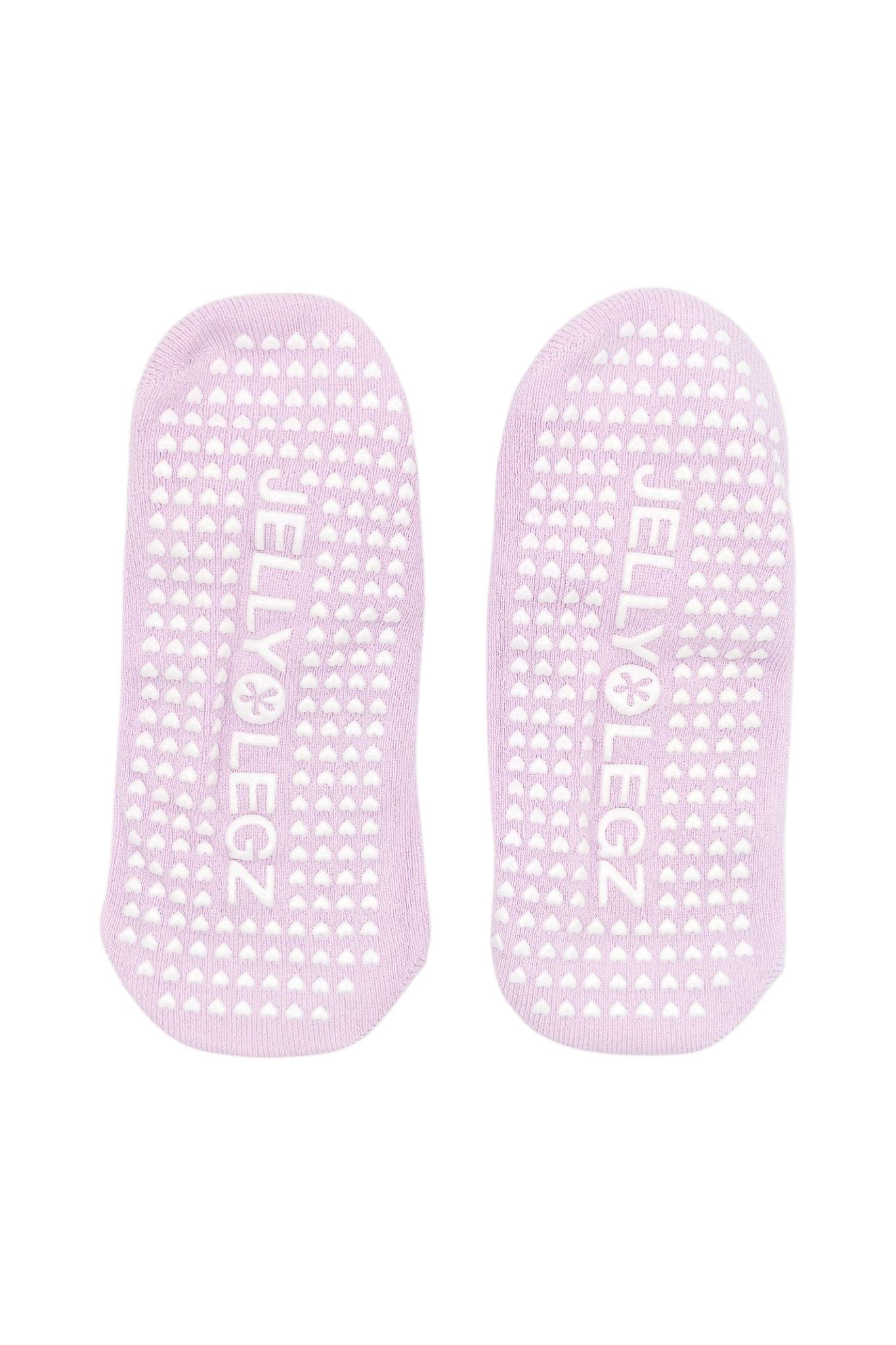 ROSE QUARTZ PINK PILATES INFRARED GRIP SOCKS | HEART & SOLE